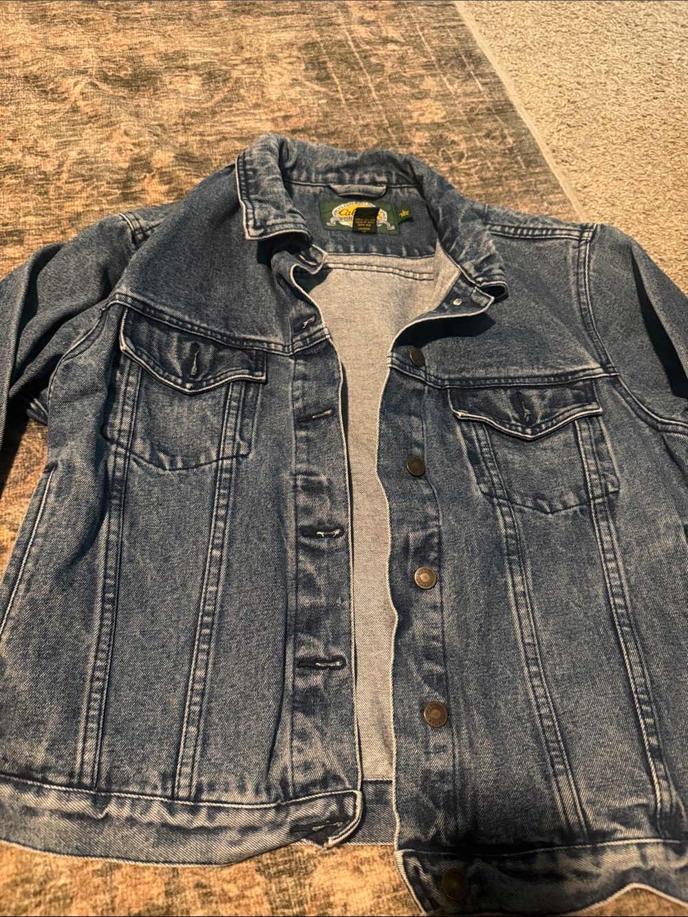 Cabela's Indigo Denim Trucker Jacket